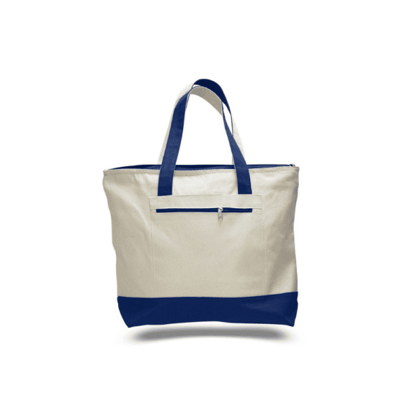 Heavy Canvas Zippered Totes