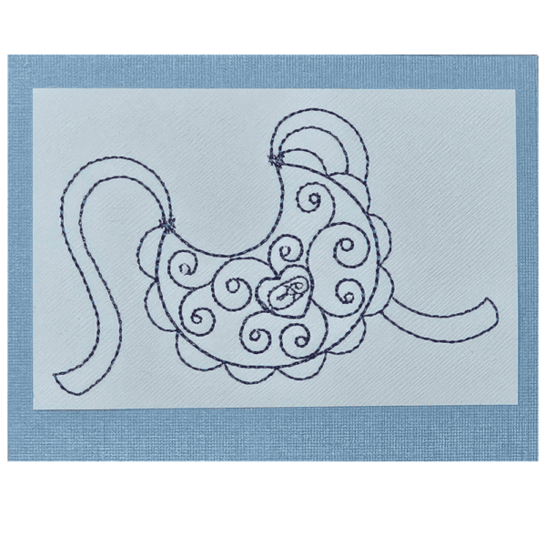 Note Card - Baby Bib