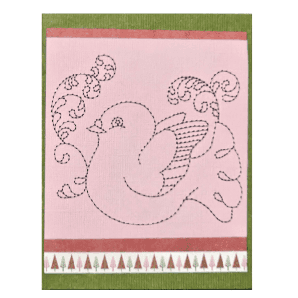 Note Card - Christmas Dove