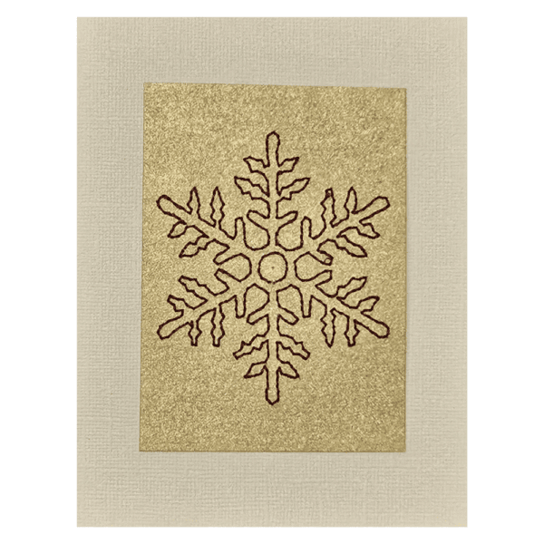 Note Card - Snowflake