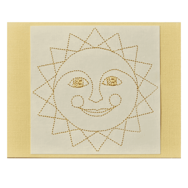 Note Card - Smiling Sun