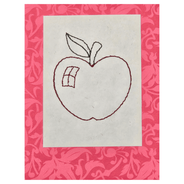 Note Card - Apple