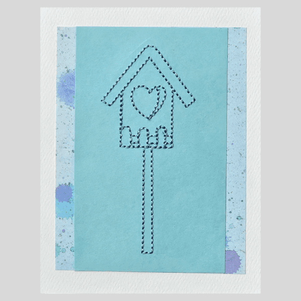 Note Card - Bird House