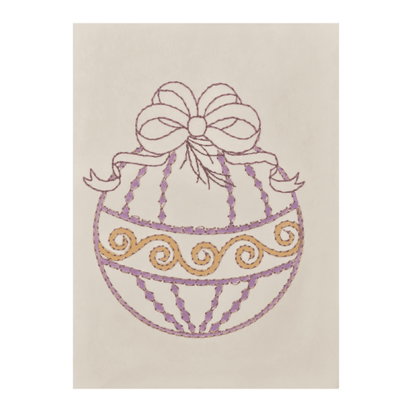 Note Card - Christmas Ornament