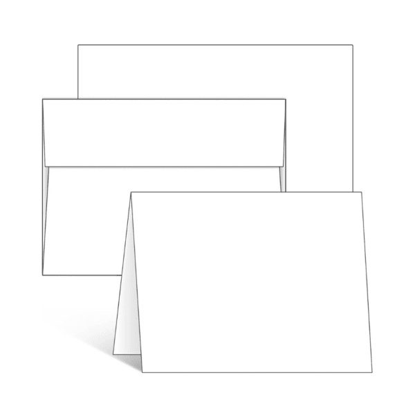 Note Card - Blank Card and Envelopes - 5" x 7"